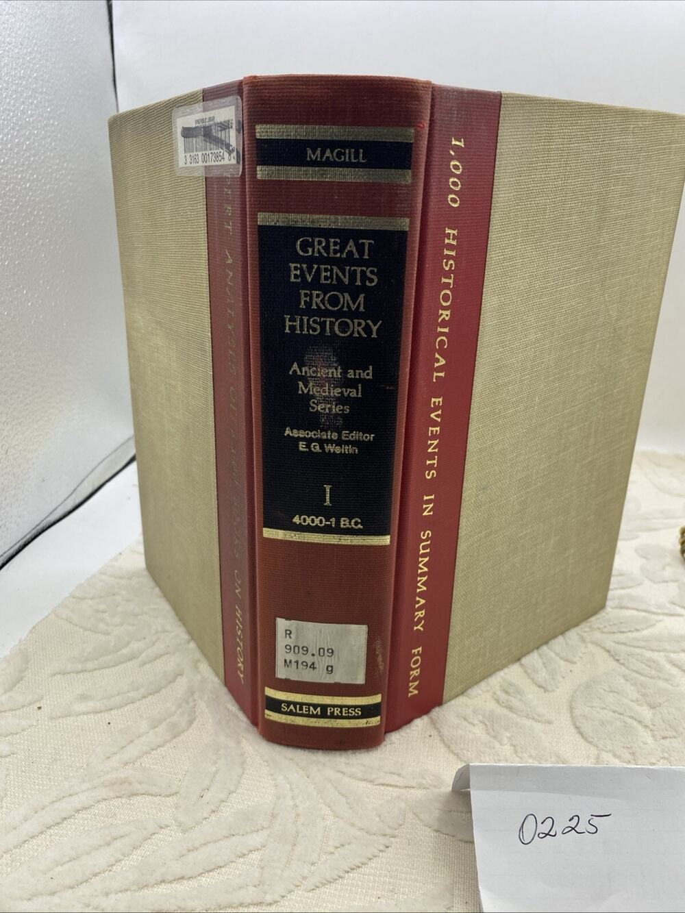 Great Events from History Medieval Series FIRST EDITION Vols. 1 Frank Magill